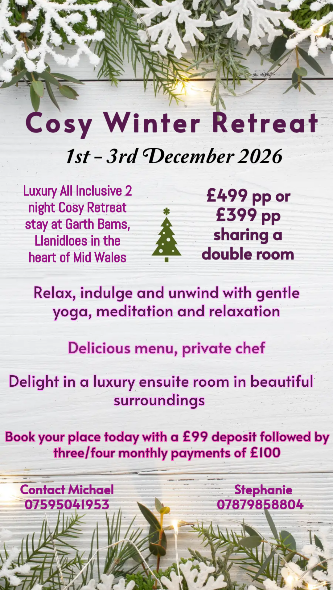 Cosy Winter Retreat Mid Wales